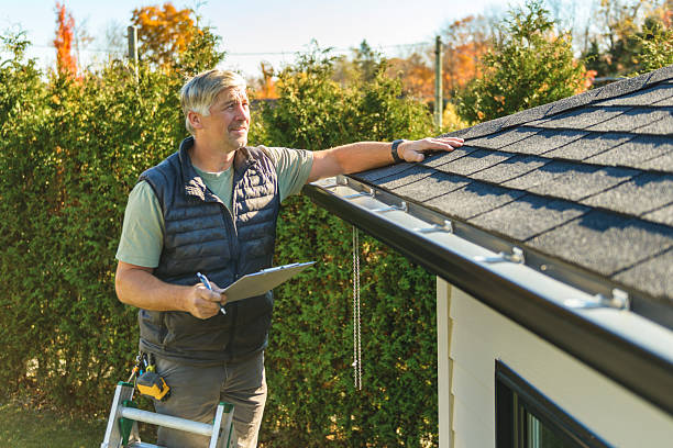Professional Roof Inspection technician working in Fullerton, CA